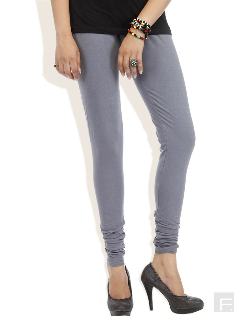 74'Solid Cotton Leggings