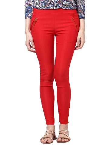 79'Jeggings With Chain